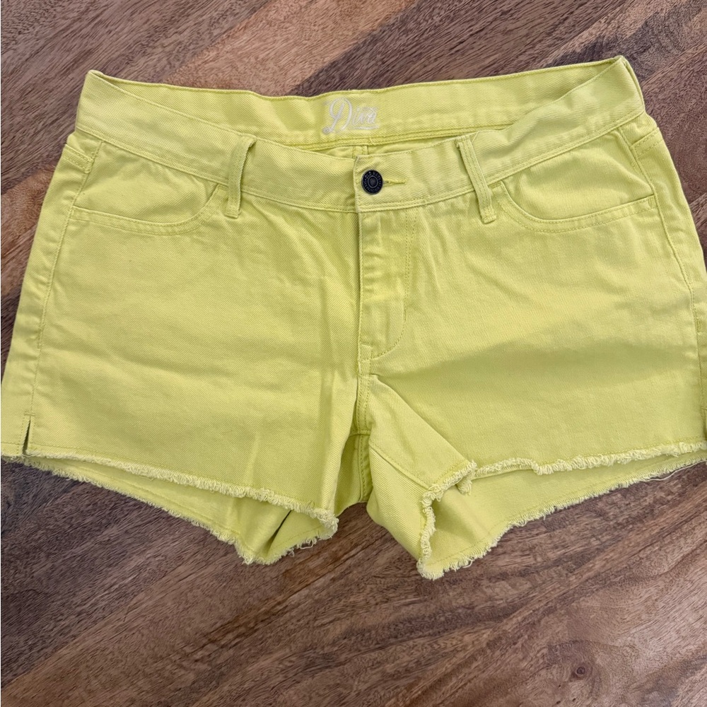 Old Navy Women's Yellow Jean Shorts
